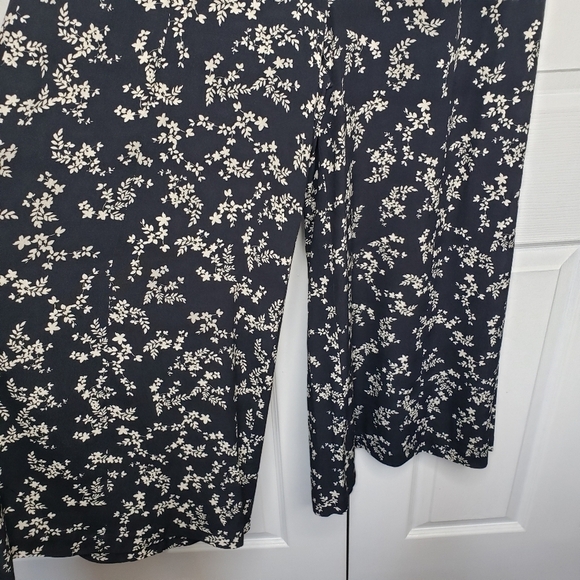 Kachel x Anthropologie Wide Leg Pants  4 Floral Flowy Cottagecore Contemporary - Picture 4 of 9